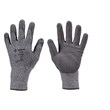 Glove grey with PU coating