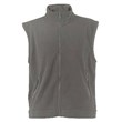 Fleece vest BINAS grey