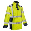 Hi viz parka NOTT yellow-navy