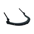 Vizir holder for helmet