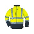 2in1 HI-VIZ jacket softshell STATION yellow