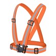 Reflective shoulder strap AVIOR orange
