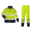 Hi-viz rainwear set HI-WAY yellow/blue