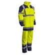 Hi-Viz rainwear set HYDRA yellow-blue