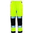 Hi-Viz trousers PATROL yellow/navy