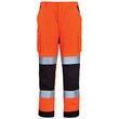 Hi-Viz trousers PATROL orange/navy