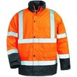 Signalizirajuća zaštitna Hi-viz parka ROADWAY narančasto/plava