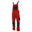 Radne farmer hlače PACIFIC FLEX crvene