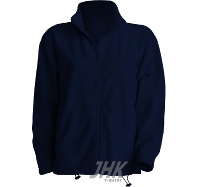 navy full zip fleece