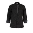 Chef's blouse women ADRIATIC black