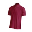 Men's polo short-sleeve, burgundy