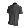 Men's polo short-sleeve, graphite grey