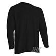 Men's T-shirt long sleeves black