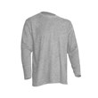Men's T-shirt long sleeves grey
