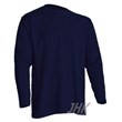 Men's T-shirt long sleeves blue