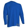 Men T-shirt long sleeve royal blue
