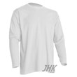 Men's T-shirt long sleeves white