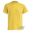 T-shirt short sleeve light yellow
