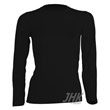 Women's T-shirt long sleeve black