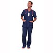 Bluza i hlače WWE530C tamno plava
