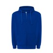 Majica s kapuljačom i zatvaračem, unisex, royal plava,