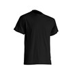Men T-shirt short sleeve, black