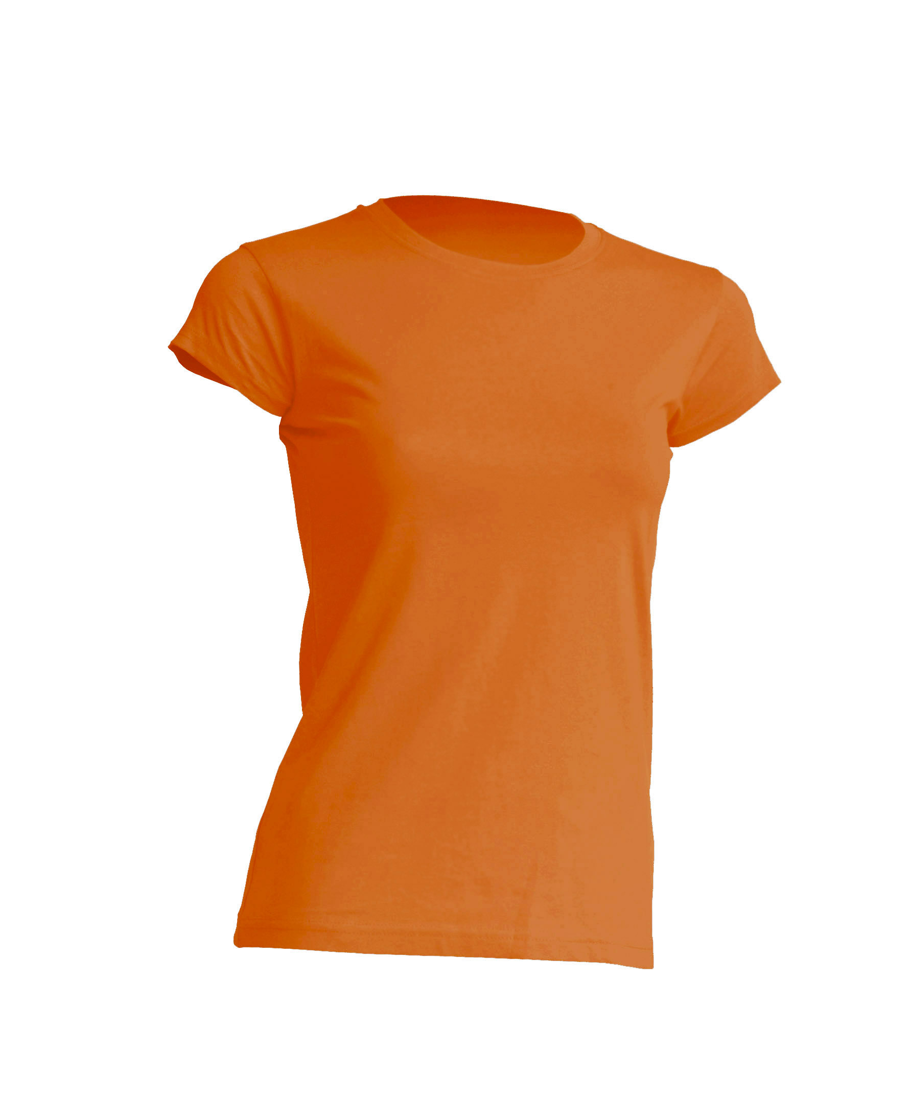 Lady T Shirt V Neck Orange Size L Lacuna